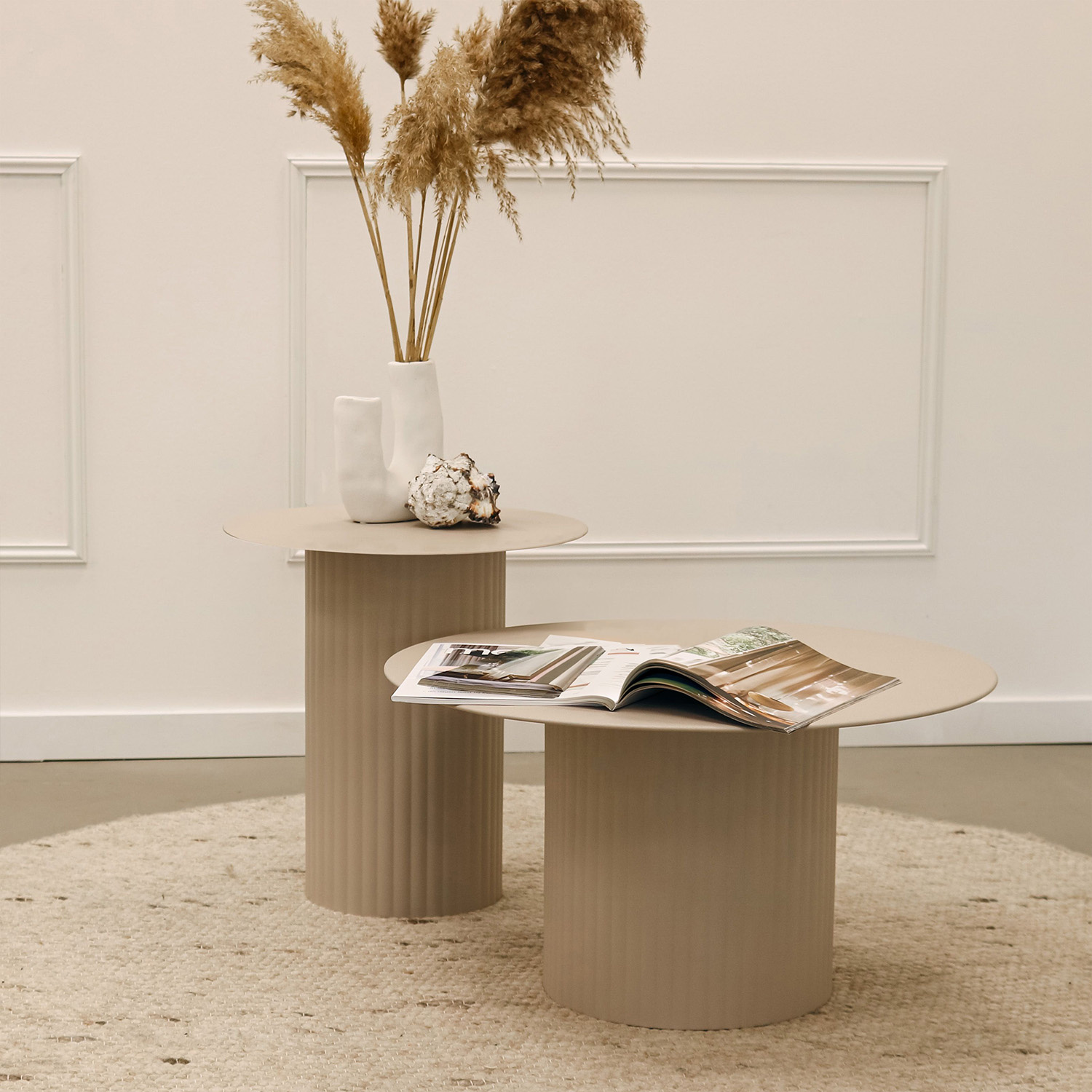 Beistelltisch - Tilo Beige - sfeer