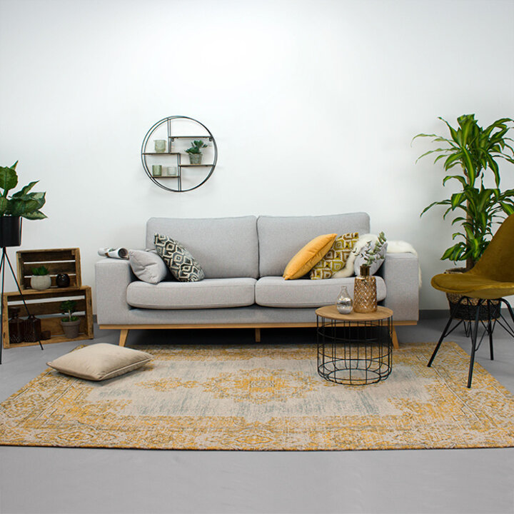 Teppich Vintage - Dreams Ockergelb