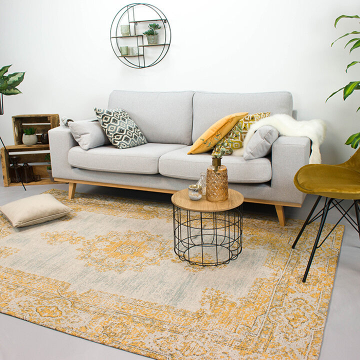 Teppich Vintage - Dreams Ockergelb