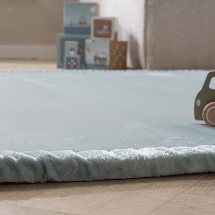 Spielmatte Baby Quadratisch - Jip Blau