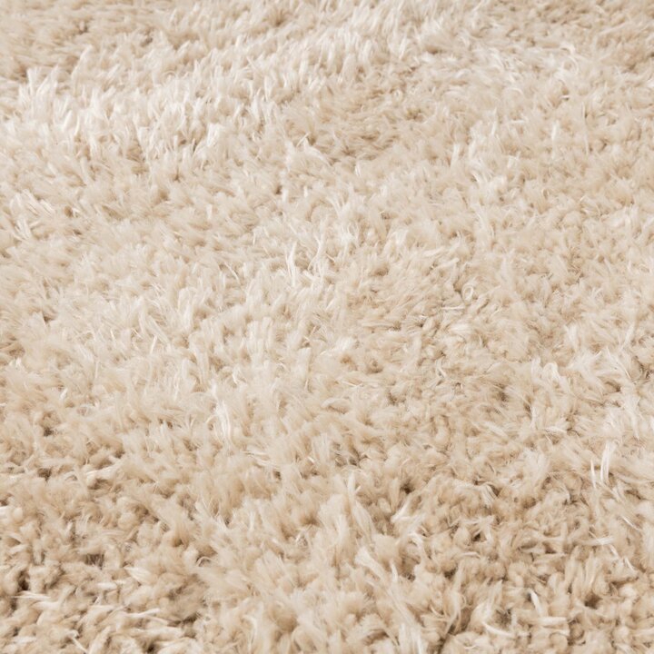 Shaggy Teppich Oval - Blaze Beige