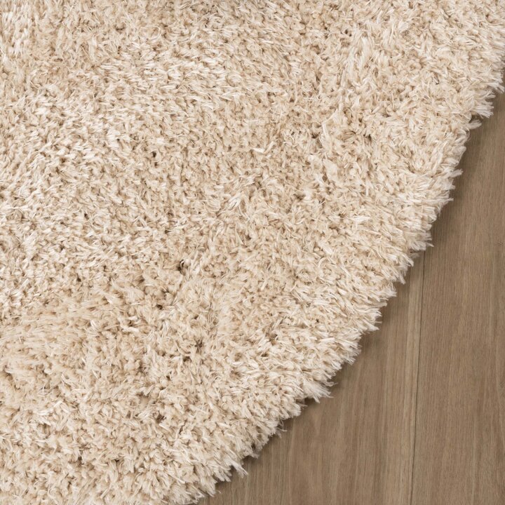 Shaggy Teppich Oval - Blaze Beige