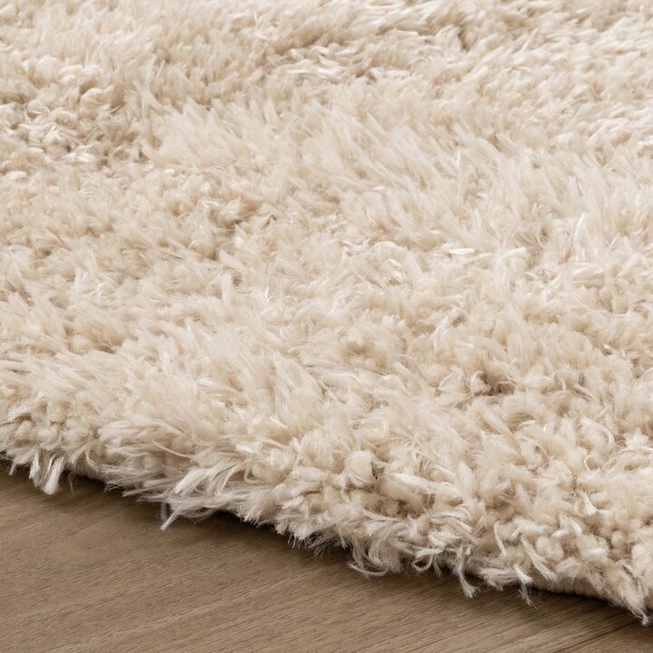 Shaggy Teppich Oval - Blaze Beige