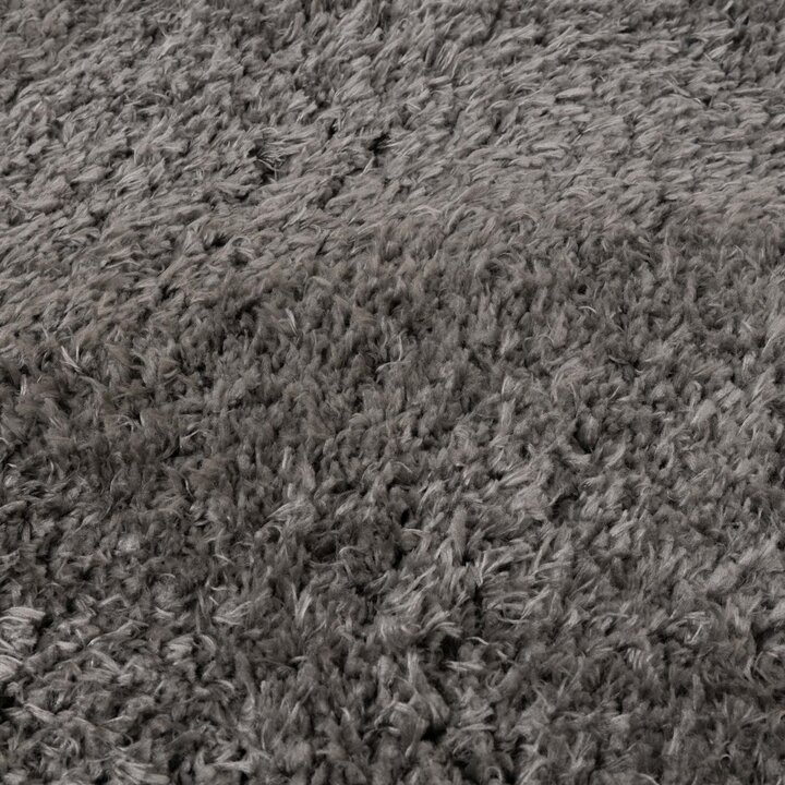 Shaggy Teppich Oval - Blaze Grau