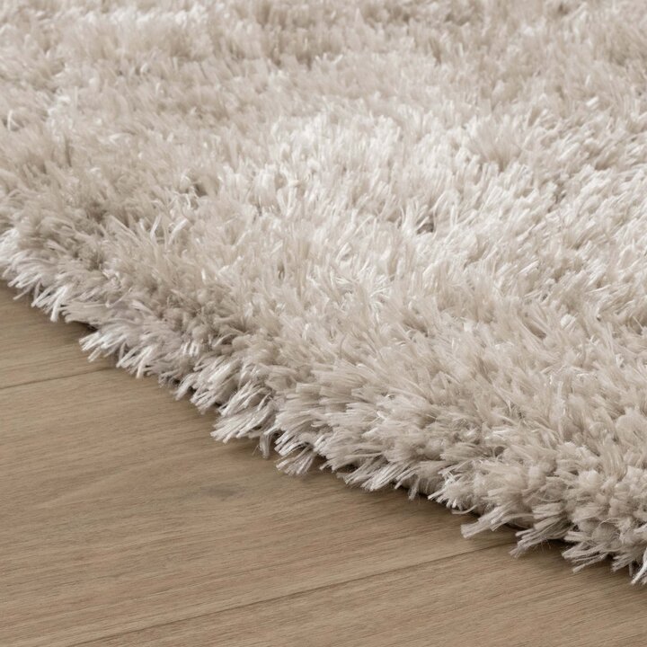Shaggy Teppich Oval - Blaze Beige Grau