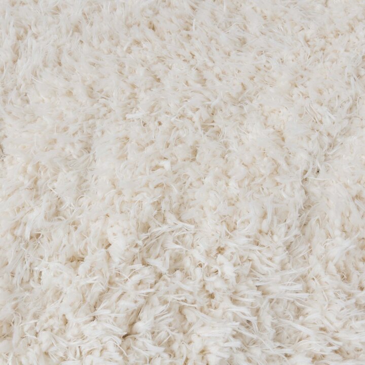Shaggy Teppich - Blaze Weiß