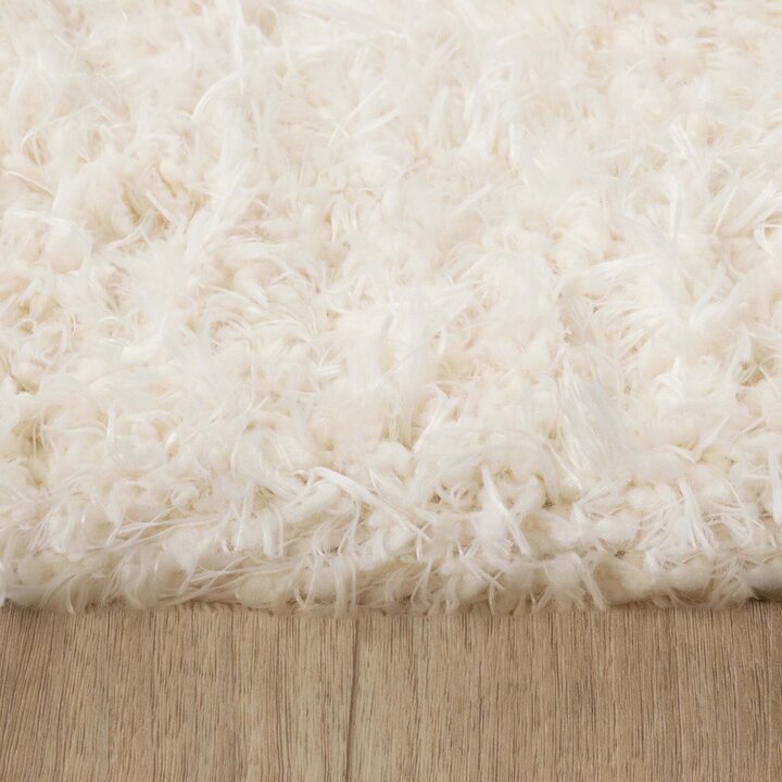 Shaggy Teppich - Blaze Weiß