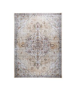 Orientteppich - Leyla Medaillon Taupe