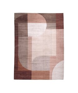 Gartenteppich Abstrakt - Groovy Shapes Creme Terra