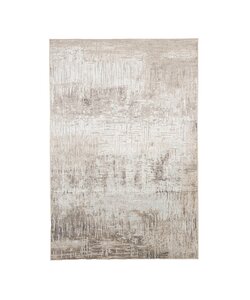 Teppich Modern - Hendrix Grunge Creme Grau