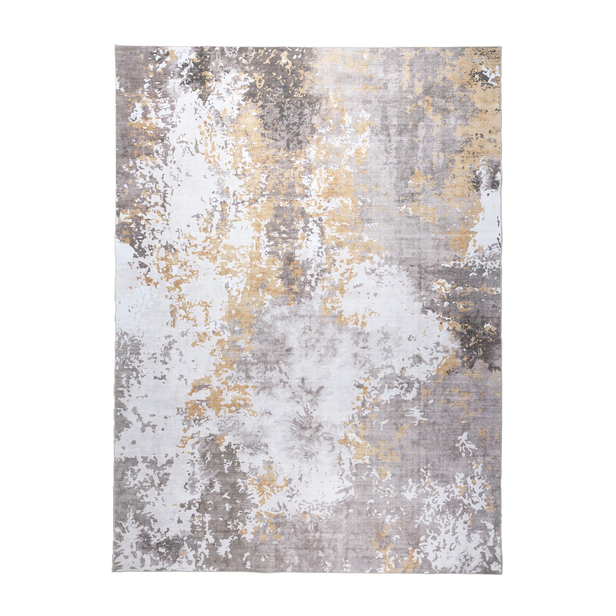 Teppich Modern - Sarge Taupe Gelb - sfeer