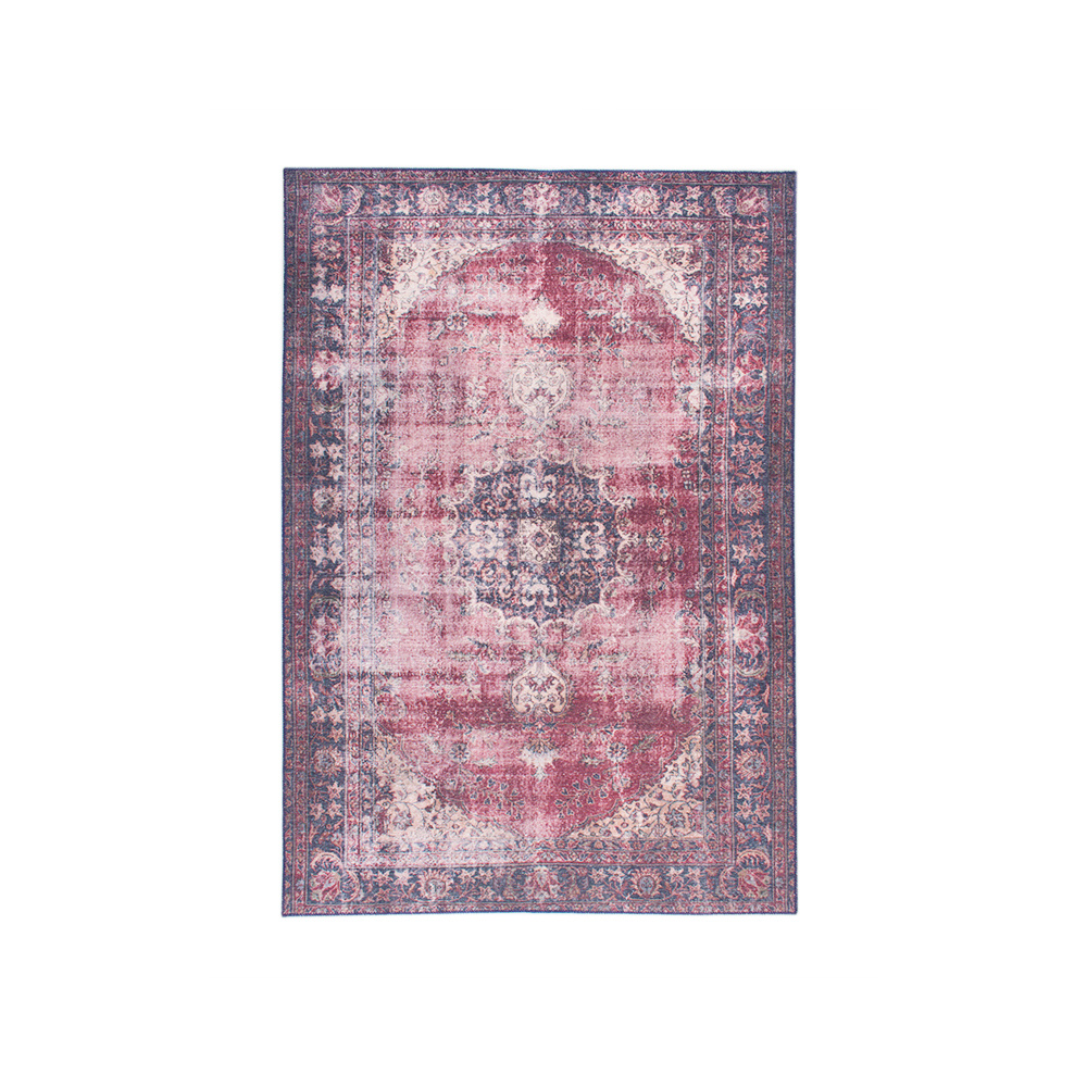 Teppich Vintage - Estate Medaillon Bordeaux Rot - sfeer