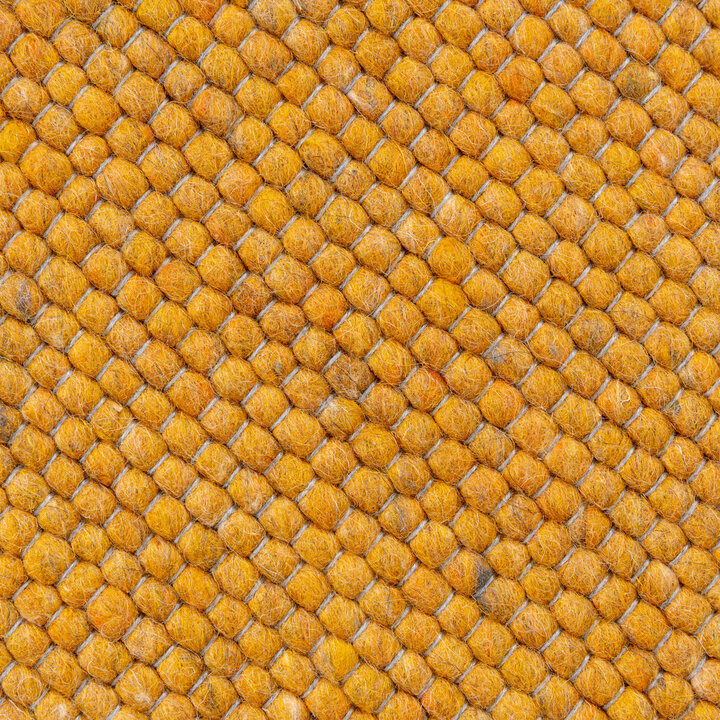 Wollteppich - Wise Gelb Orange 378