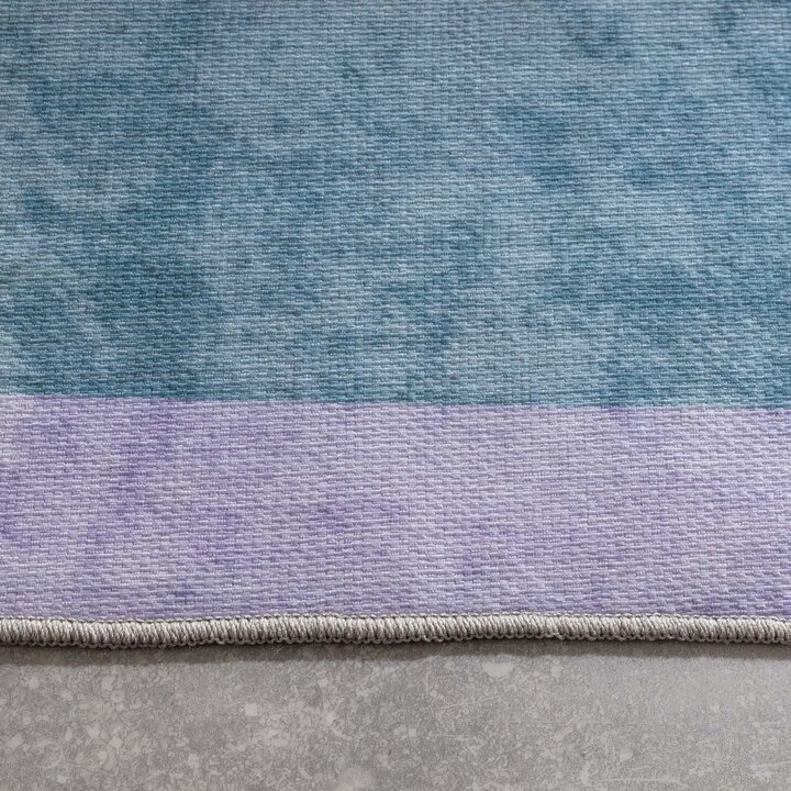 Retro In- & Outdoorteppich - Pop Lines Lila