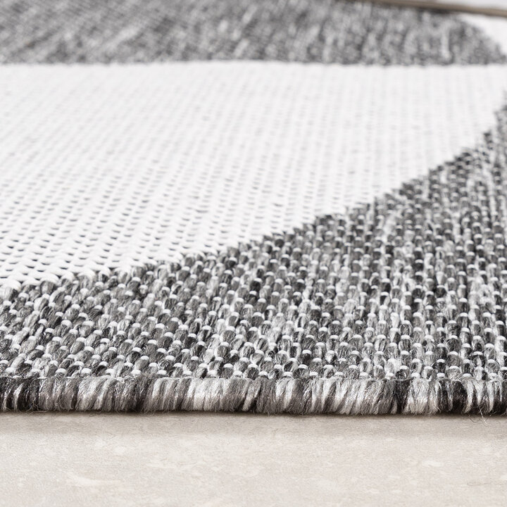 In- & Outdoor Teppich - Summer Shapes Grau