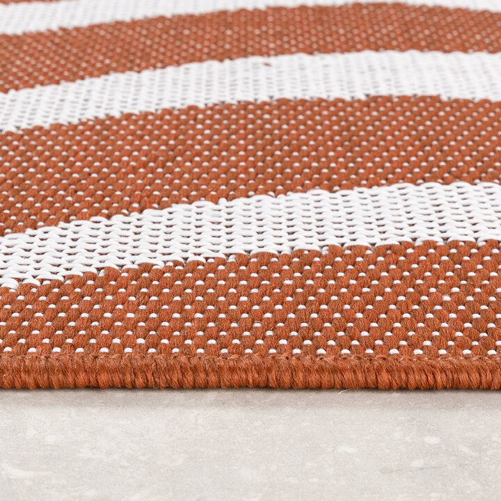 In- & Outdoor Teppich - Summer Waves Terracotta