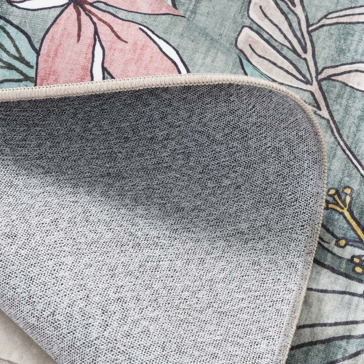 Rund Outdoor Teppich - Poppy Olivgrün