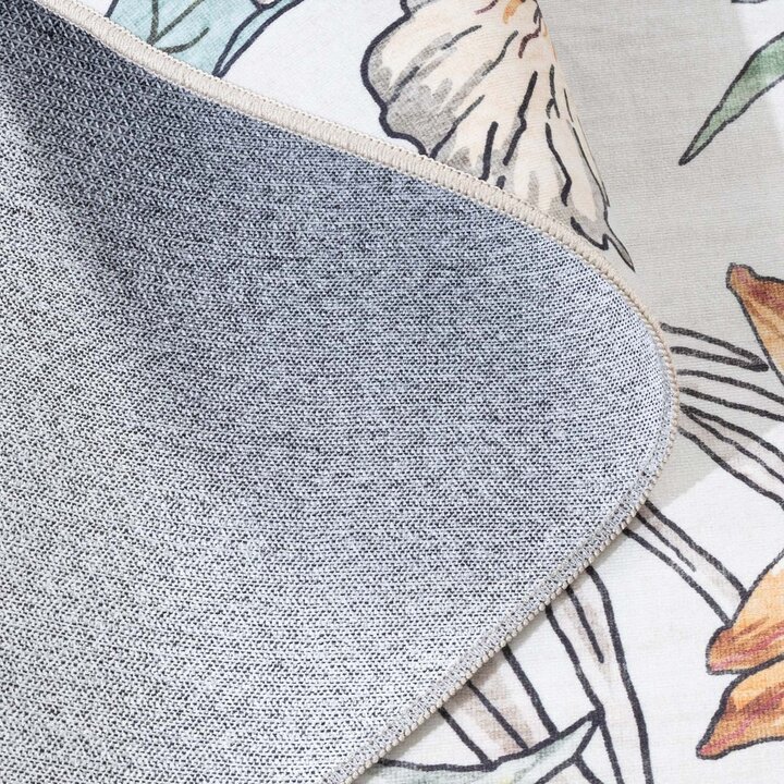 Rund Outdoor Teppich - Poppy Creme