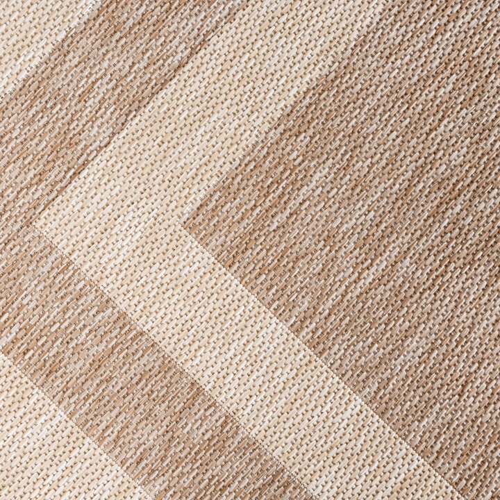 In- & Outdoor Teppich - Sierra Frame Beige Creme