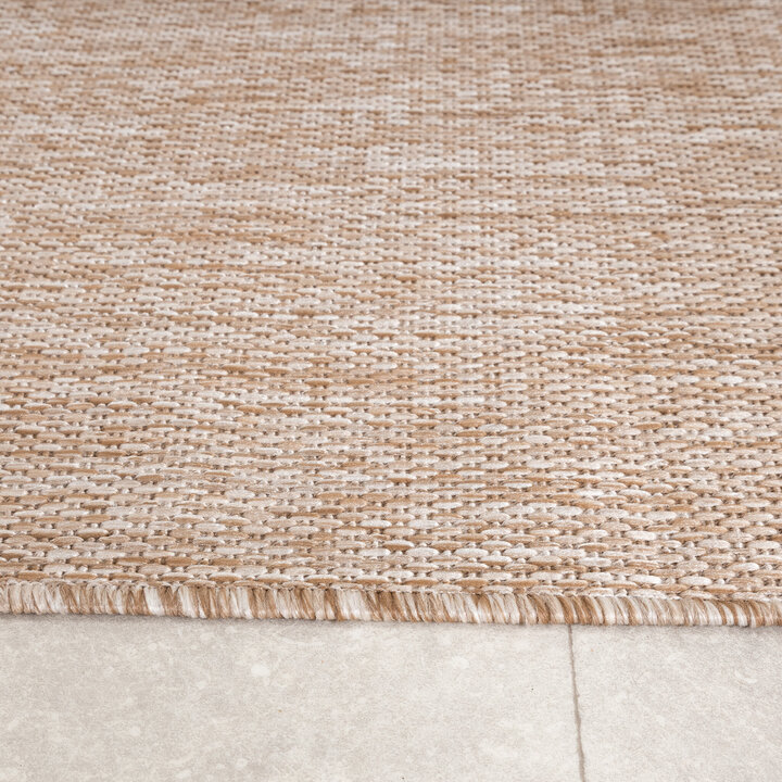 In- & Outdoor Teppich - Sierra Curves Beige Creme