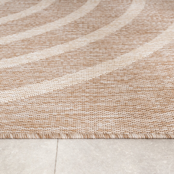 In- & Outdoor Teppich - Sierra Arches Beige Creme