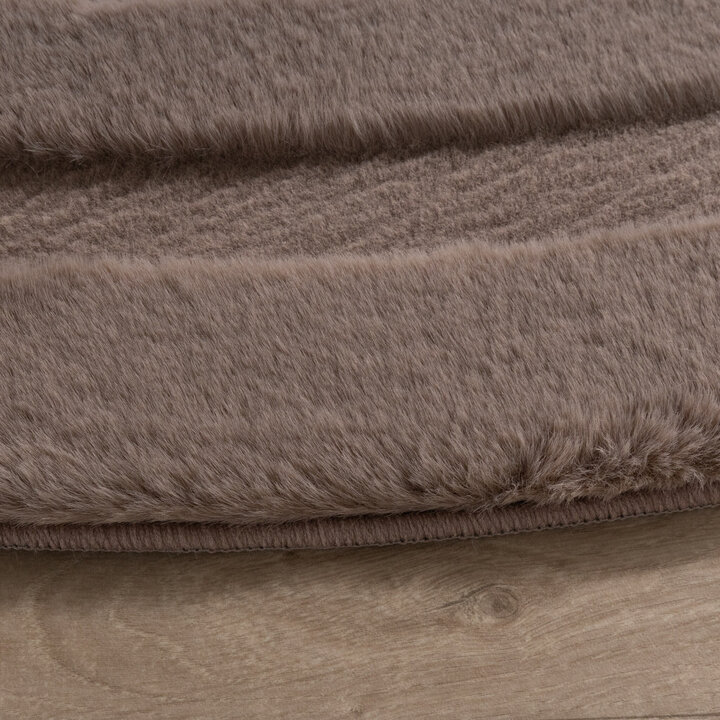 Teppich Organisch - Flowy Wavy Taupe