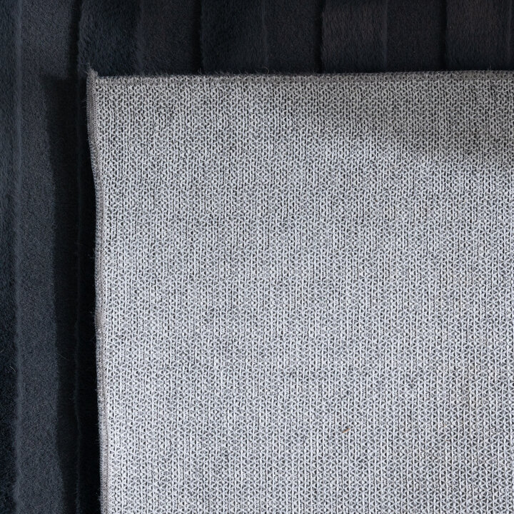 Teppich Organisch - Flowy Wavy Anthrazit