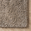 Hochflor Wohnzimmer Teppich - Yves Taupe - thumbnail 4