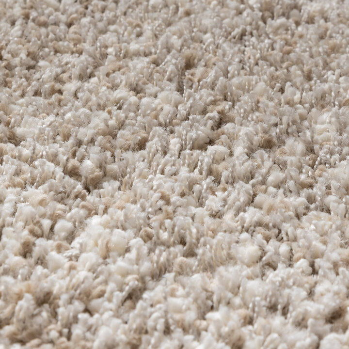 Runder Wohnzimmer Teppich - Yves Beige