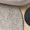 Runder Wohnzimmer Teppich - Yves Hellgrau - thumbnail 2