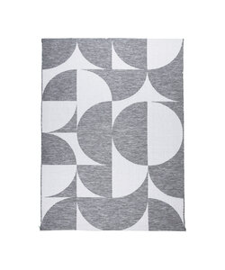 In- & Outdoor Teppich - Summer Shapes Grau