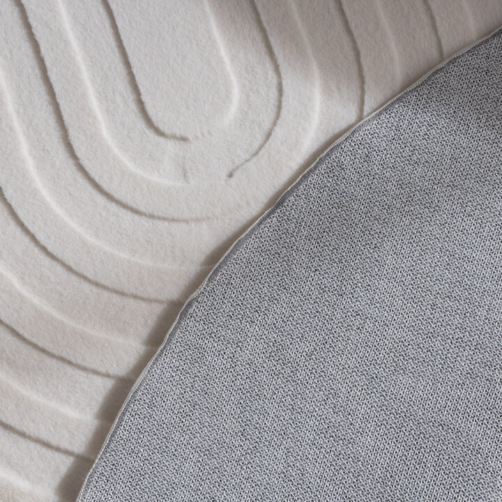 Teppich Organisch - Flowy Arch Creme