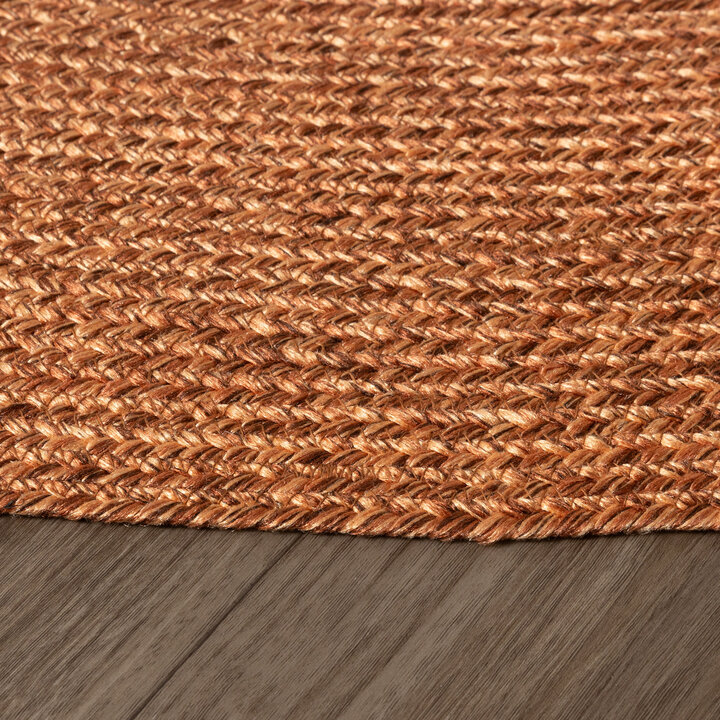In- & Outdoor Jute Teppich Rund - Bali Terra