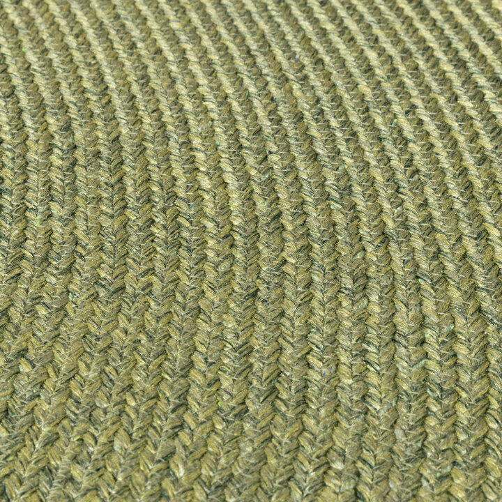 In- & Outdoor Jute Teppich Rund - Bali Grün