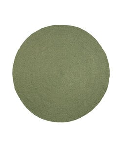 In- & Outdoor Jute Teppich Rund - Bali Grün