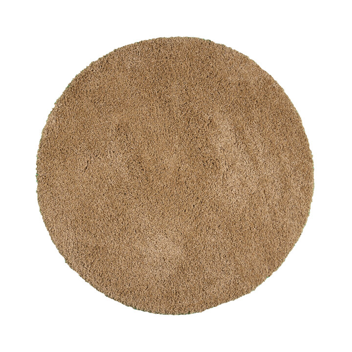 Runder Wohnzimmer Teppich - Yves Gold