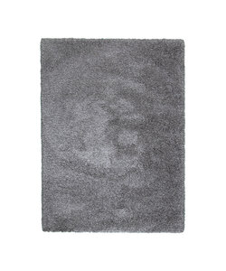 Hochflor Wohnzimmer Teppich - Yves Grau