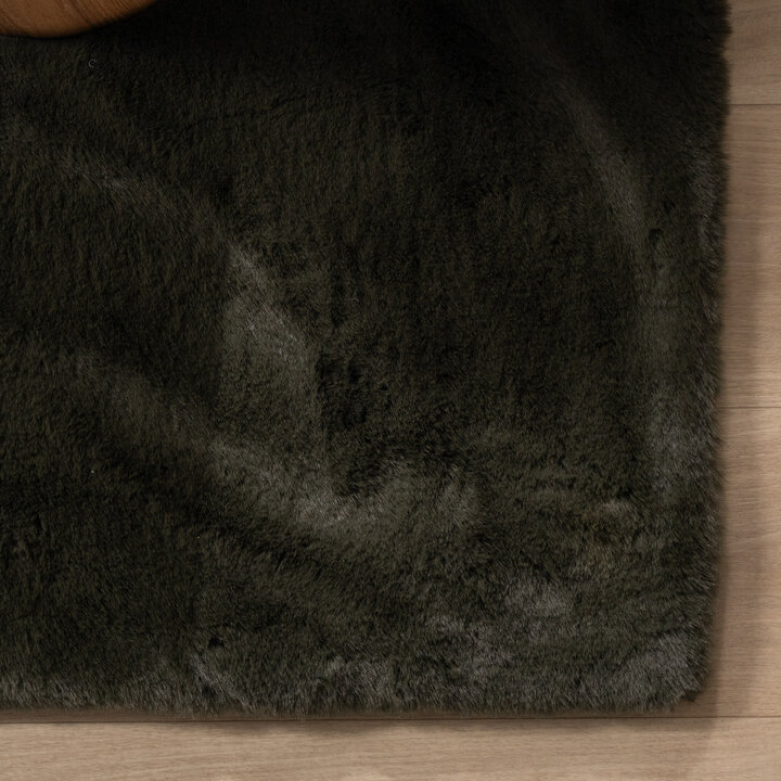 Hochflor Teppich - Comfy Supreme Grün