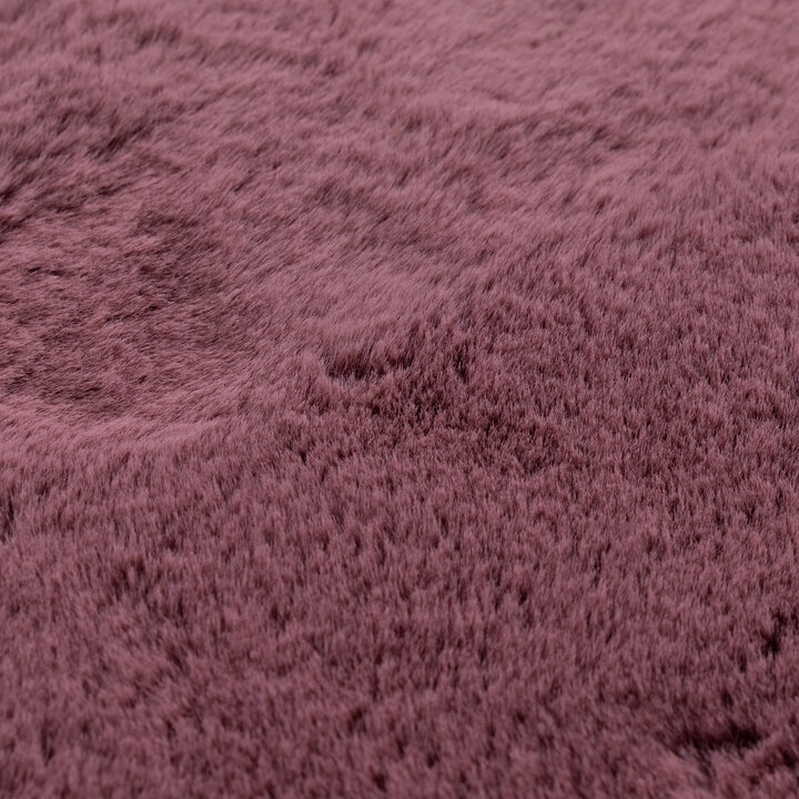 Hochflor Teppich - Comfy Supreme Dunkelrosa