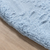 Hochflor Teppich Rund - Comfy Supreme Hellblau - thumbnail 5
