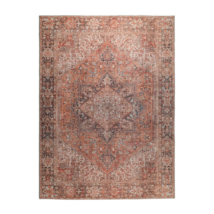 Orientteppich - Liva Kashan Terrakotta