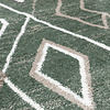 Berberteppich Rund - Blend Diamond Grün - thumbnail 3