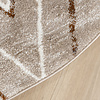 Berberteppich Rund - Blend Diamond Beige - thumbnail 4