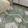 Berberteppich - Blend Aztec Grün - thumbnail 2