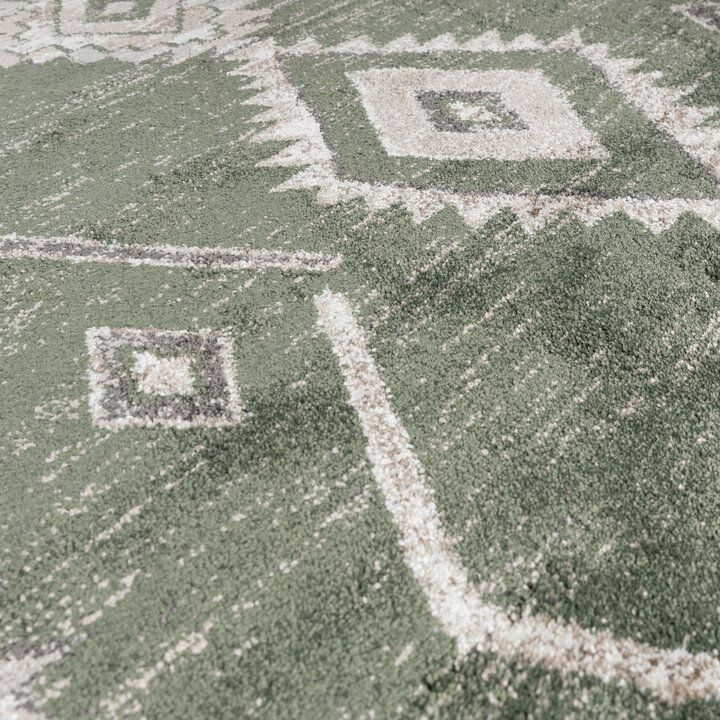 Berberteppich - Blend Aztec Grün