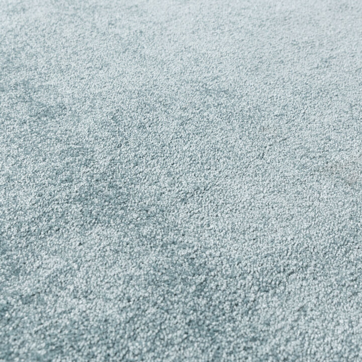 Waschbarer Teppich - Clean Hellblau