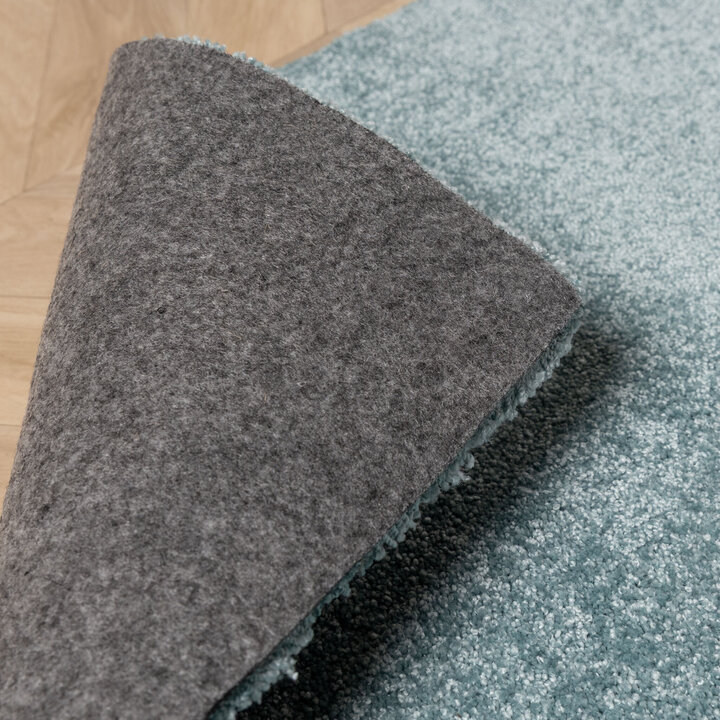 Waschbarer Teppich - Clean Hellblau