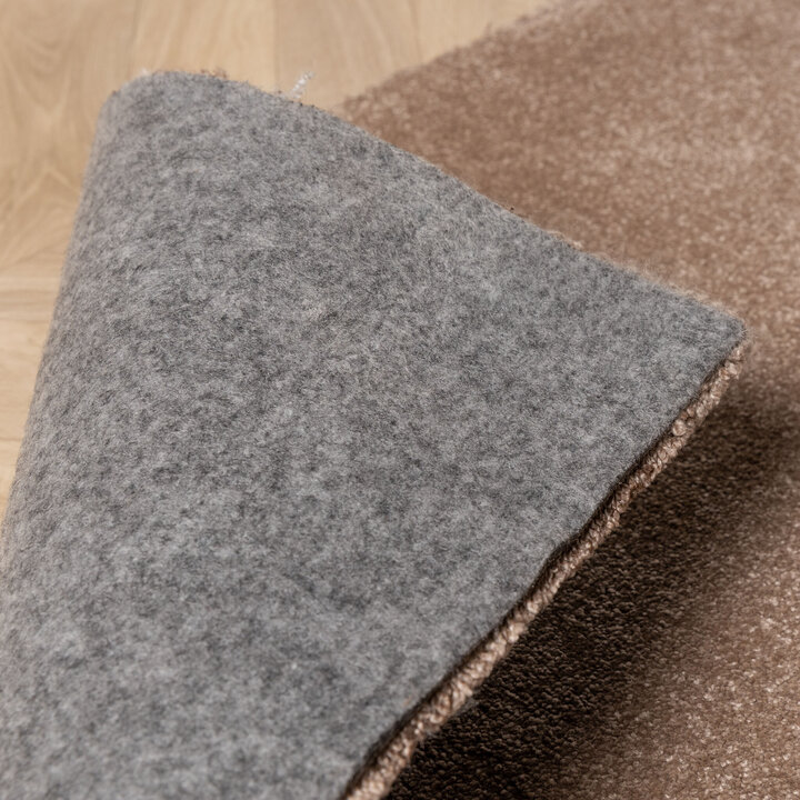 Waschbarer Teppich - Clean Braun