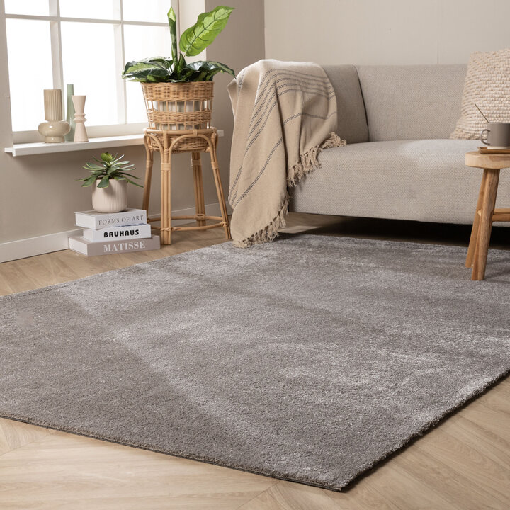 Waschbarer Teppich - Clean Anthrazit