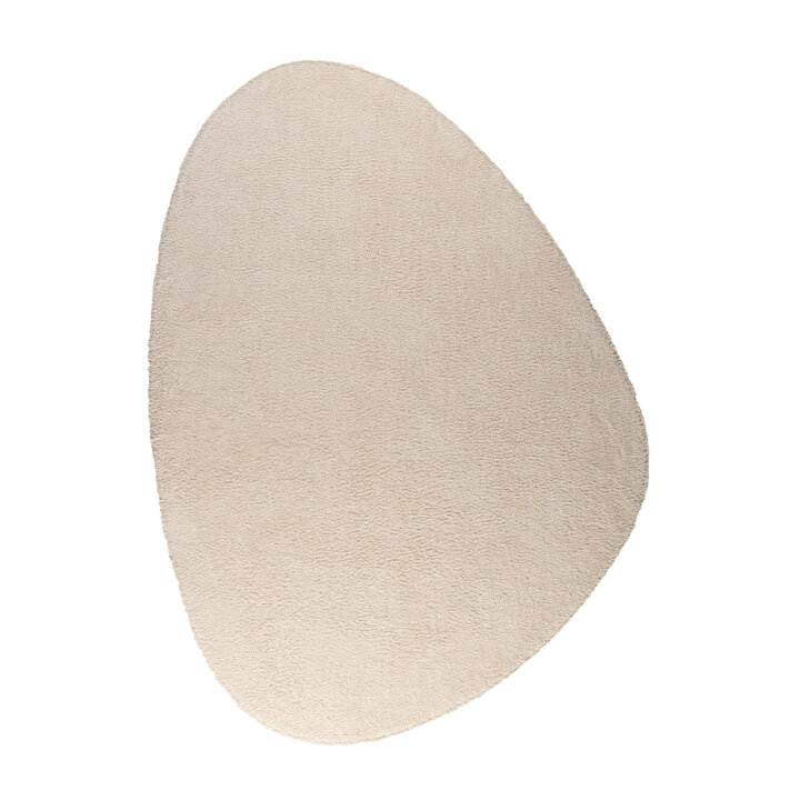 Weicher organischer Teppich – Teddy Creme